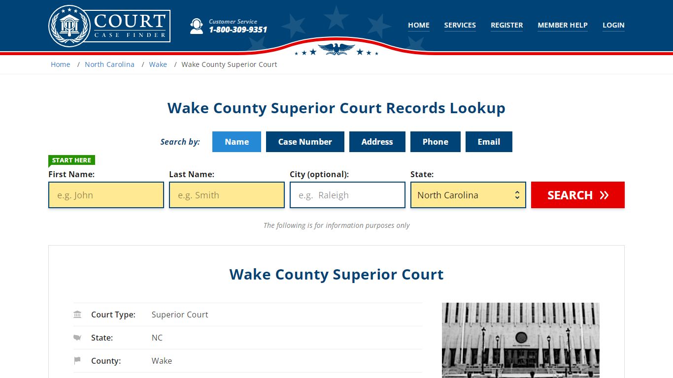 Wake County Superior Court Records | Raleigh, Wake County, NC Court ...